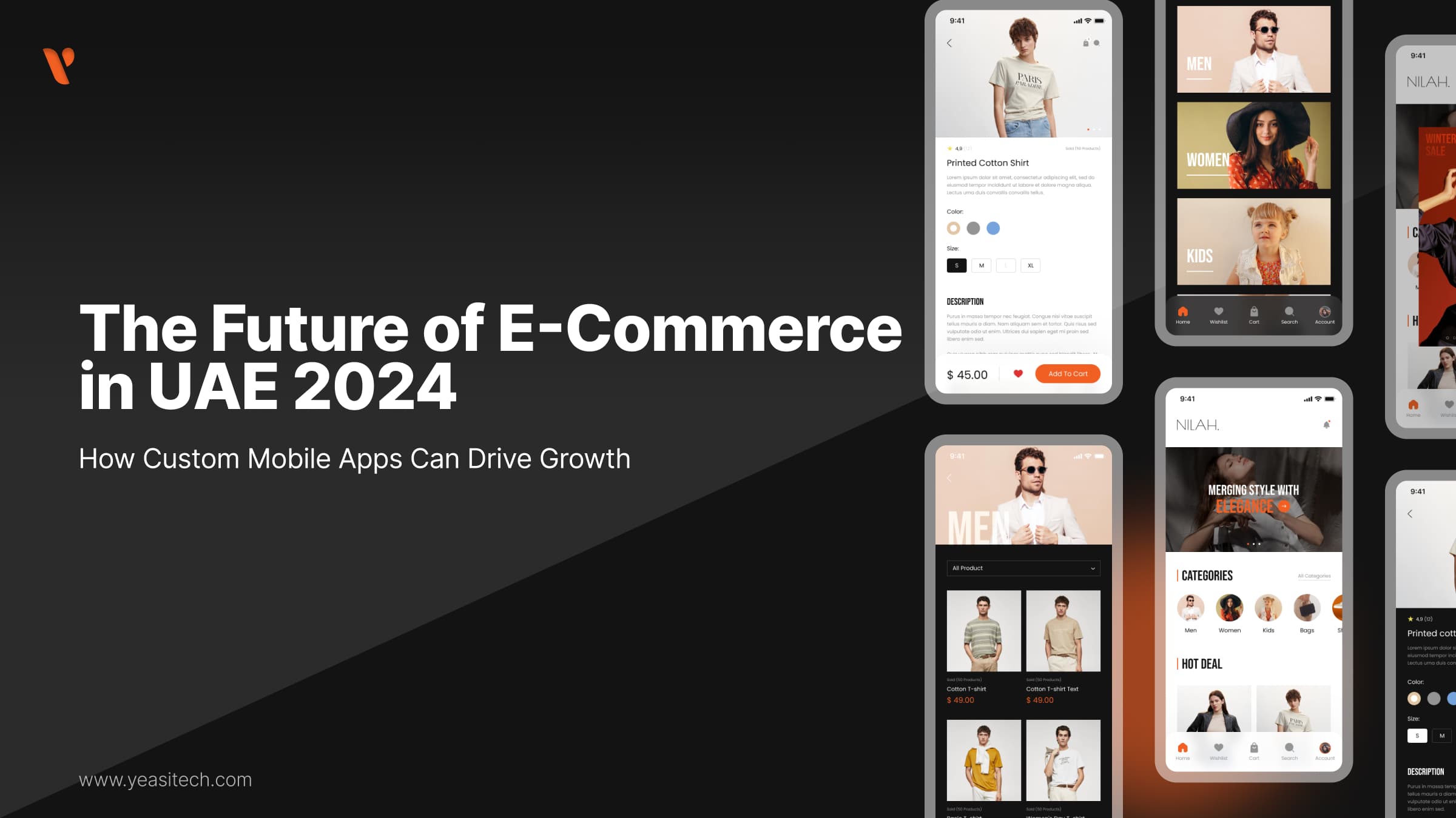 Custom mobile apps transforming the e-commerce landscape in UAE 2024